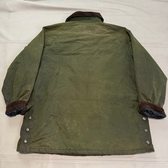 Outback Trading Co Wax Oil Cotton Jacket Men Olive Corduroy Workwear Line-L-XXXX - Picture 3 of 12